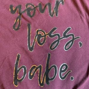 Lane Bryant 3/4 sleeve Top